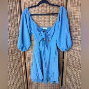 Altar'd State Blue Jean Dress